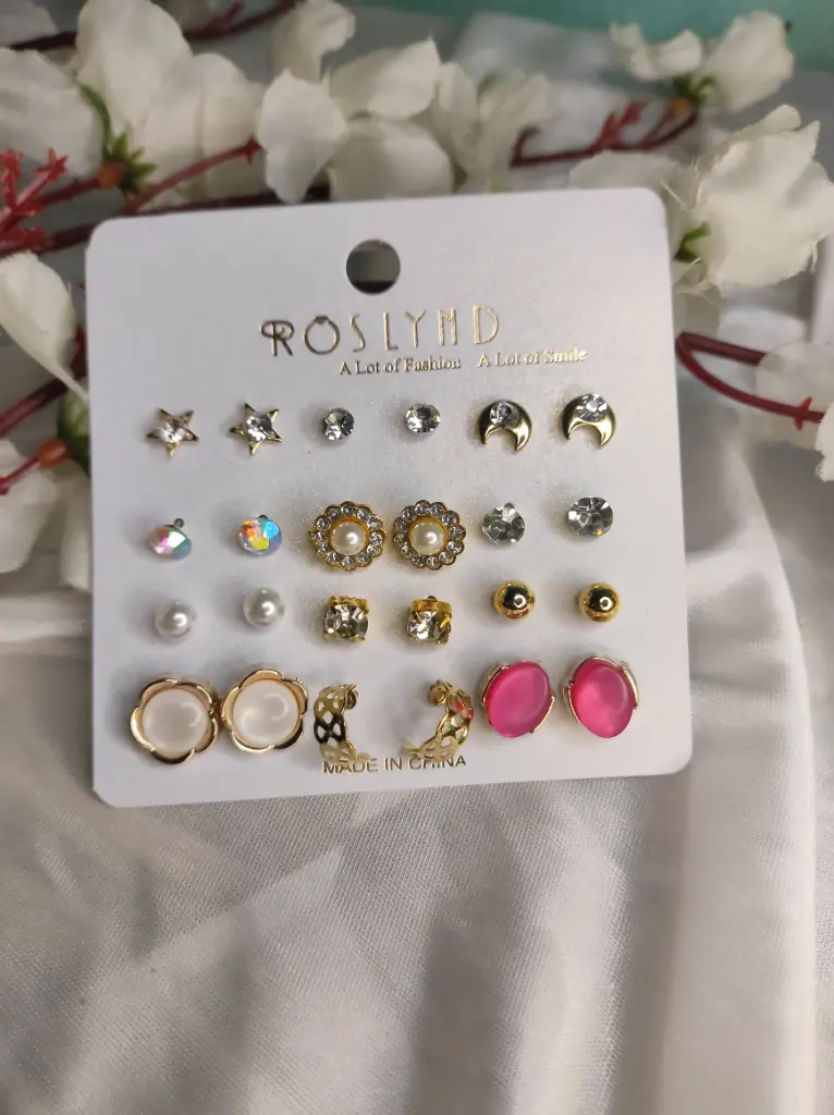 12-in-1 Daily Wear Earring Set