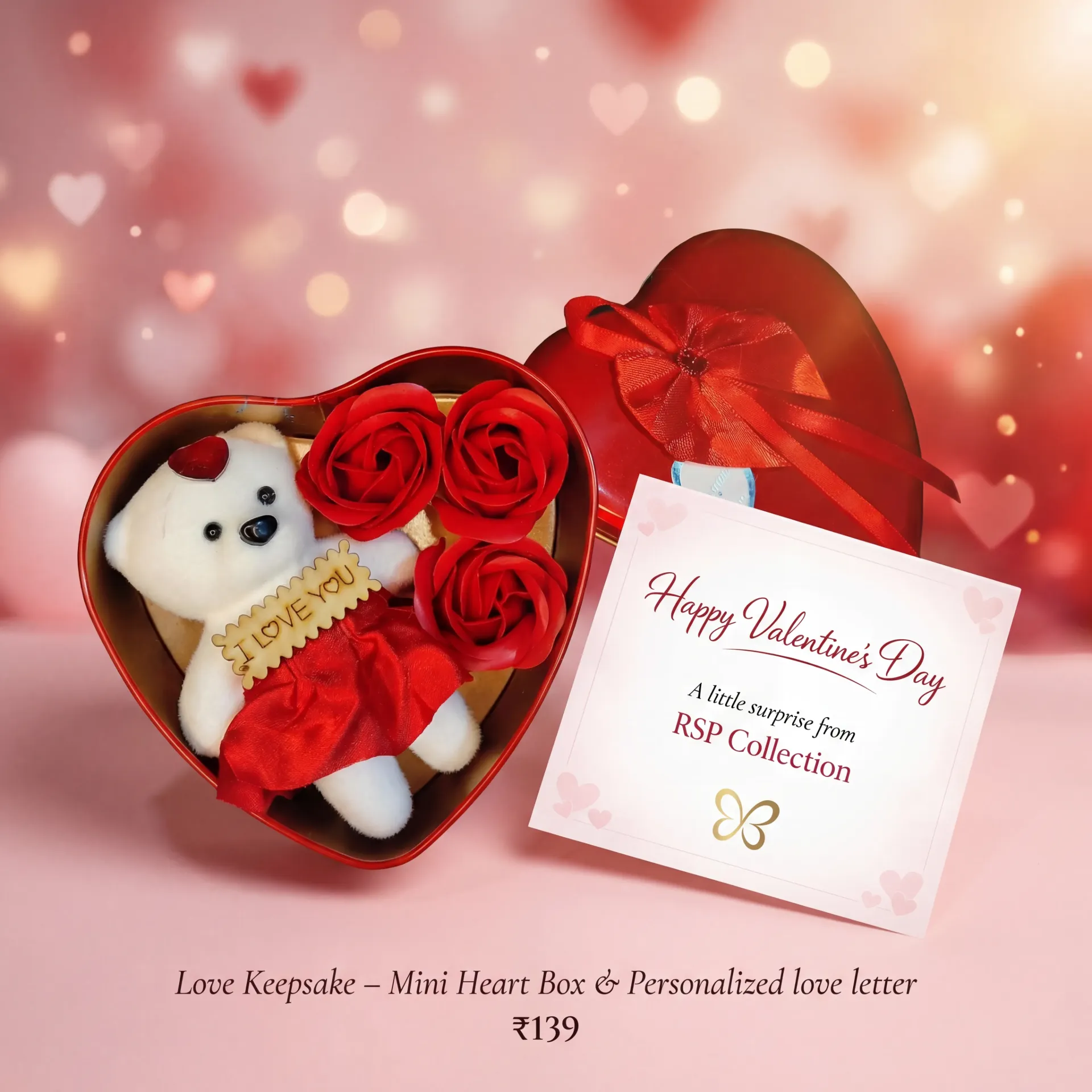 ❤️Mini Love Box by RSP Collection with Personalized Handwritten Card