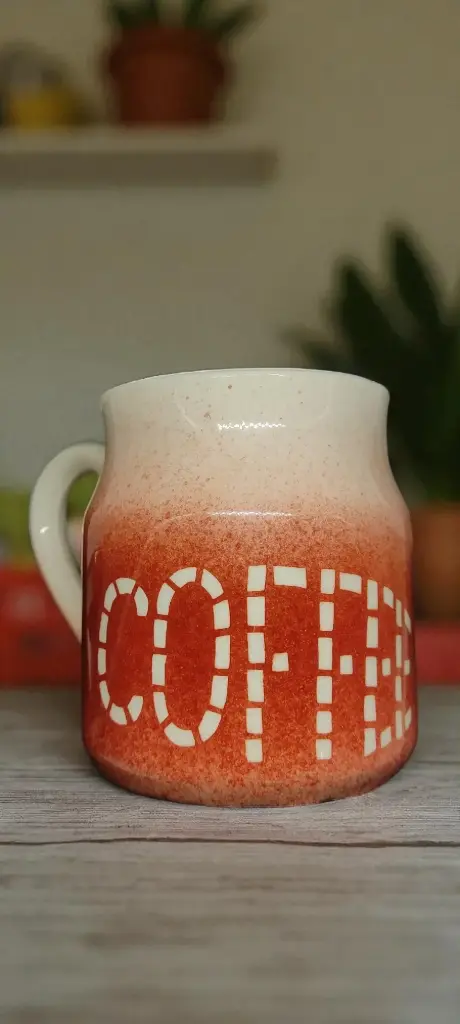 Red & White Gradient Ceramic Coffee Mug – RSP Collections