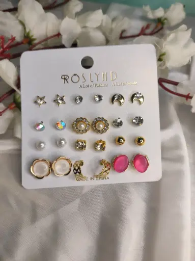 12-in-1 Daily Wear Earring Set