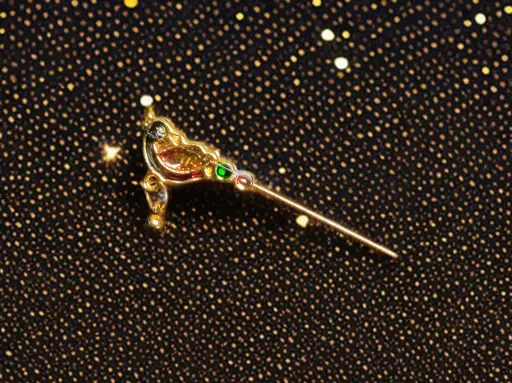 Golden Designer Small Bansuri 