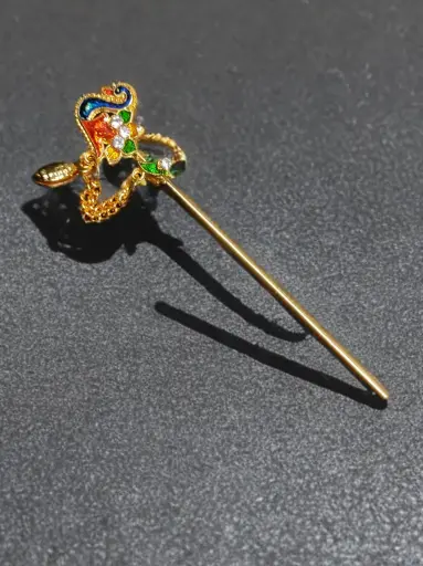 Elegant Peacock Designer Bansuri