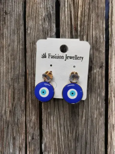 Evil Eye Drop Earrings 🧿